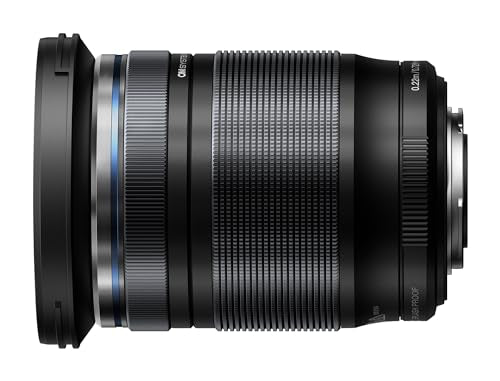 OM SYSTEM Objetivo M.Zuiko Digital ED 12-200 mm F3.5-6.3, Zoom estándar, Adecuado para Todas Las cámaras MFT (Modelos Olympus OM-D & Pen, Serie G de Panasonic), Negro