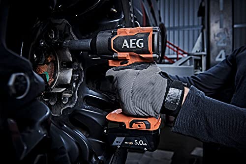 AEG Llave de Impacto de par medio sin Escobillas, 18V 1/2"