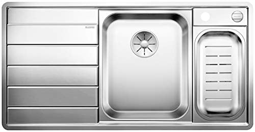 Blanco 4020684658584 Fregadero de cocina de acero inoxidable, 60 cm Unterschrank