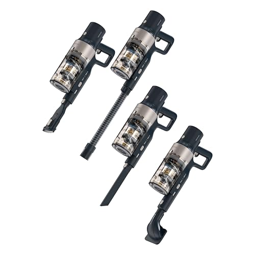 Cecotec Aspiradora Escoba Sin Cable Conga Rockstar 5500 Hurricane Station Pet Flex, Max 220AW 700W, Base Autovaciado, Hasta 90min Autonomía, Cepillo antienredo, Tubo flex, Ciclón paralelo, Acc mascota