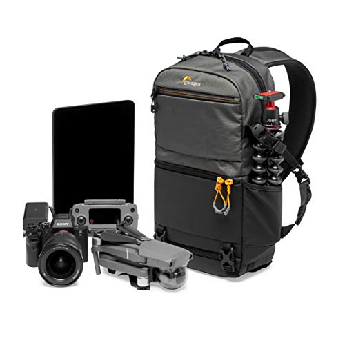 Lowepro Slingshot SL 250 AW III - Mochila Bandolera para Cámara Refelx DSLR Sin Espejo, con Acceso QuickDoor, Compartimento Para Tablet 10”, Para Sony A7, iPad, Surface Pro, 300D Ripstop, Gris
