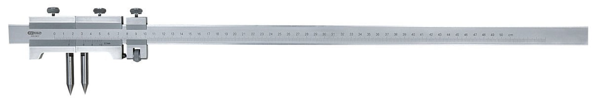 KS Tools 300.0408 Compás de vara de precisión, 0-1000 mm