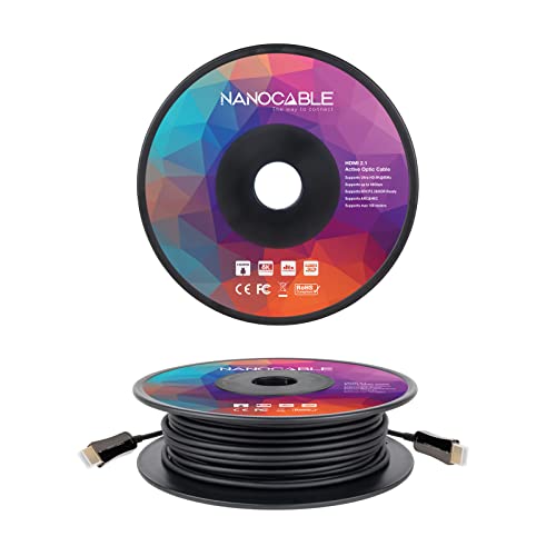 Monkey Ladder Cable HDMI V2.1 8K@60Hz, 4K@120Hz, 48Gbps, 50m - Ideal para transmisión de video y audio en alta definición y gaming.