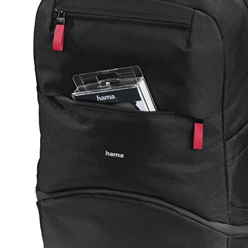 Hama Mochila unisex Matera para cámara (paquete de 1), Black, 30 x 14 x 35 cm, 30 cm x 14 cm x 35 cm