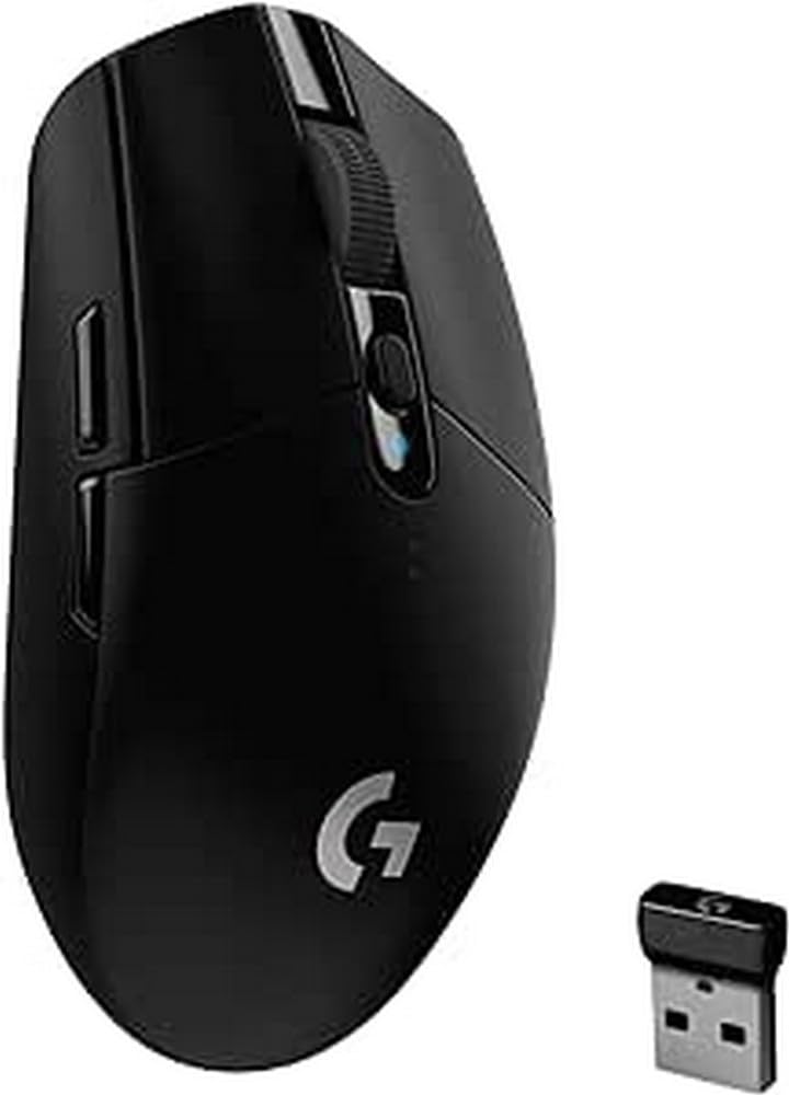 Lenovo Legion 5 Gen 6 - Ordenador Portátil Gaming 15.6" WQHD 165Hz & Logitech G305 Lightspeed Ratón Gaming Inalámbrico, Captor Hero 12K, 12,000 dpi