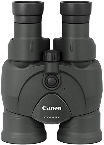 BINOCUL 12X36IS III W/Eye Cap