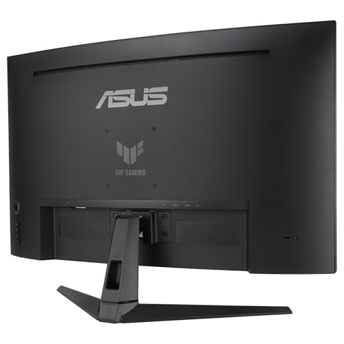 ASUS TUF Gaming VG32VQM5B - Monitor de 31,5", Full HD, Curvo, 250 Hz (OC), ELMB Sync, FreeSync Premium, Tiempo de Respuesta de 0,5 ms, 120% sRGB, DisplayWidget Center