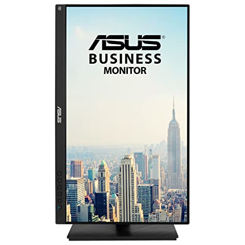 ASUS BE24ECSBT - Monitor Multitáctil de 24 Pulgadas, FHD, Multitáctil de 10 Puntos, IPS, USB-C, HDMI, DisplayPort Daisy Chain, Soporte Ergonómico, Eye Care, Baja Luz Azul, Montable en Pared