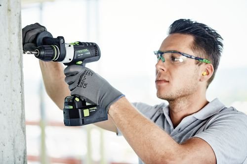 Festool 574702 - Taladro atornillador de percusión de batería QUADRIVE, PDC 18/4 Li 5.2-Plus