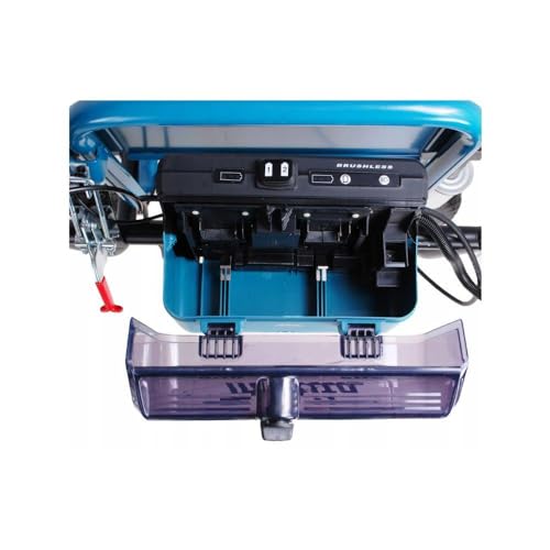 MAKITA 0088381849760 Carretilla, 250 W, 18 V, Azul