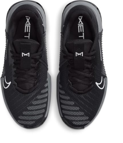 NIKE W Metcon 9, Sneaker Mujer, Black White Anthracite Smoke Grey, 39 EU