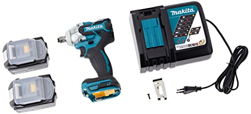 Makita DTW285RTJ - Atornillador de impacto inalámbrico (18 V, 5,0 Ah, 1 unidad)