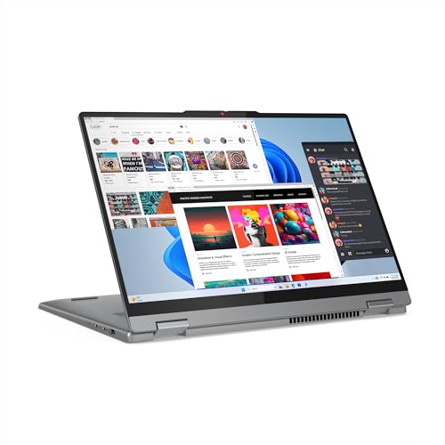 Lenovo IdeaPad 5 2-in-1 16AHP9 AMD Ryzen™ 7 8845HS Hybride (2-en-1) 40,6 cm (16") Écran Tactile 2K 16 Go