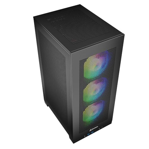 Sharkoon Rebel C20 ITX RGB - Carcasa para PC