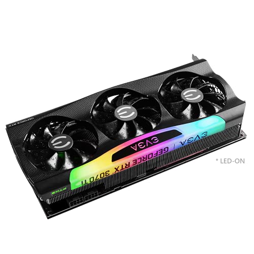 EVGA GeForce RTX 3070 Ti FTW3 GAMING, 08G-P5-3797-KL, 8GB GDDR6X, Tecnología iCX3, ARGB LED, Backplate de Metal