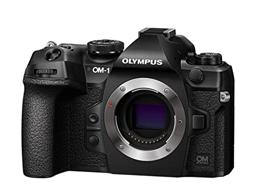 OM SYSTEM OM-1: cámara de Sistema Micro Four Thirds, Sensor Live Moc BSI apilado de 20 MP, AF de 1053 Puntos de Tipo Cruzado y estabilización de 5 Ejes