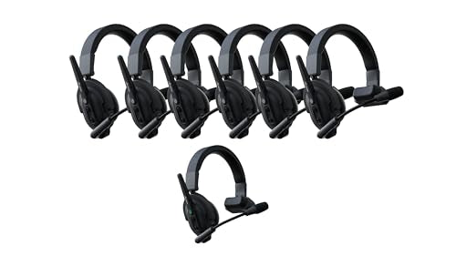 Accsoon - CoMo - Incluye un Auricular anfitrión y Seis Auriculares remotos - Diseño ergonómico - Alcance de 400 Metros