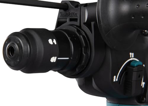 Makita DHR243RTJ 4700ppm Ión de litio 3400g martillo perforador inalámbrico - Martillo rotatorio (Ión de litio, 18 V, 3,4 kg, Negro, Azul)