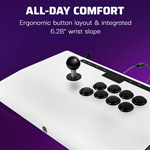 PDP VICTRIX PS5 PRO FS FIGHTSTICK – WHITE