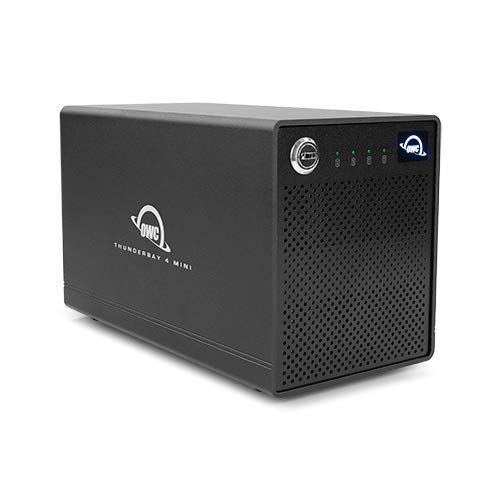 OWC Unidad Externa ThunderBay 4 Mini Raid 5 Edition de 4 bahías con Puertos Thunderbolt3