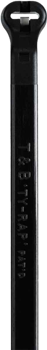 Thomas & betts ty-rap - Brida 2,4x92mm poliamida 6,6 negra