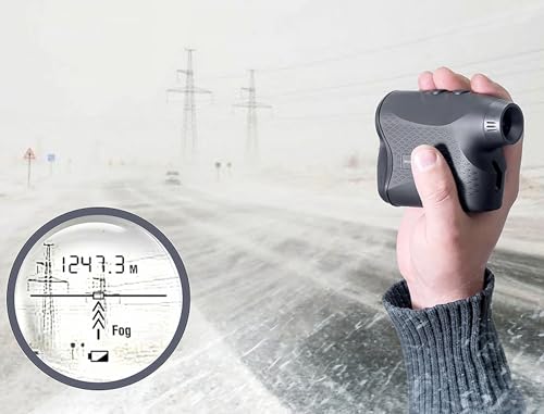 CONDTROL - Telémetro Binoculares Vector 1500 - Alcance de 5 a 1500 m - Medida Precisa Continua, de Velocidad hasta 300 km/h - Garantía 2+1 años - Entregado con Accesorios