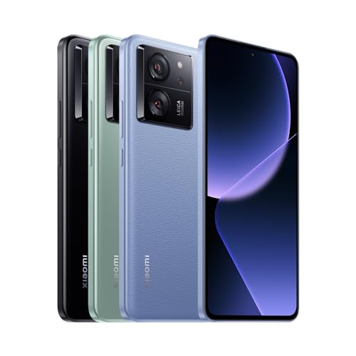 Xiaomi 13T Smartphone 12GB+256GB 6,67" FHD+ AMOLED DotDisplay 5000mAh 67W Kabelloses Laden MediaTek Dimensity 8200-Ultra (Grün)