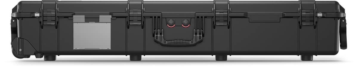 PELI 1770 Maleta Protectora para Rifles u Otros Objetos alargados, Resistente al Agua IP67, Capacidad: 120L, Fabricado en EE. UU, sin Espuma, Color: Negro
