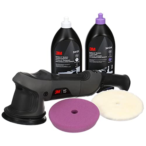 3M Perfect-It Pulidora rotorbital, 21 mm, 230 V, 50 Hz, enchufe tipo F, 34103E