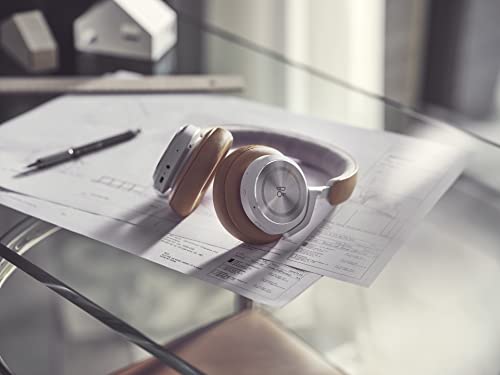 Bang & Olufsen Beoplay HX Auriculares Premium Inalámbricos Bluetooth de Diadema con Cancelación de Ruido, 6 Micrófonos, Hasta 40 horas de Autonomía, Cascos y Estuche Timber