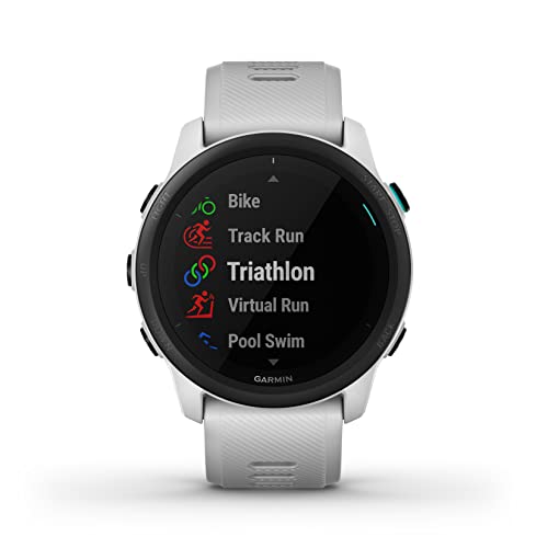 Garmin Forerunner 745, Reloj Inteligente para Correr con GPS, Métricas avanzadas, Garmin Pay, Autonomía de hasta 7 Días, Blanco