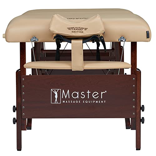 Master Massage Del Ray - Masaje portátil para mesa de tatuaje, pestañas, spa, salón de belleza, cama, arena, 71 cm de ancho con capacidad de peso: 300 kg