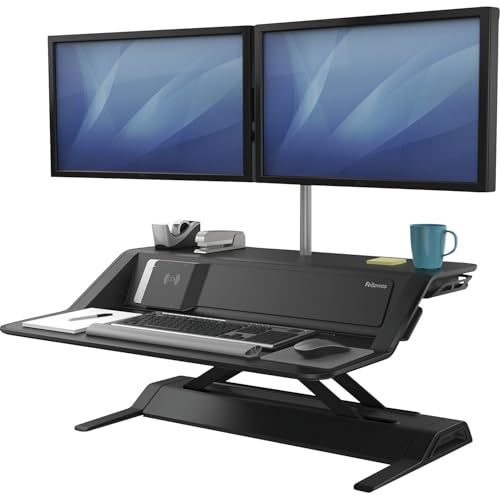 Fellowes 8081001 - Estación de trabajo ergonómica, color blanco