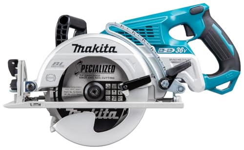 Makita DRS780Z 18Vx2 (36V) LXT Sierra de mango trasero de 7 1/4 pulgadas (solo taburete)(sin batería, sin cargador)