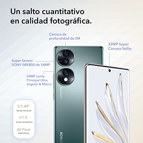 HONOR Smartphone, Midnight Black, 8+128