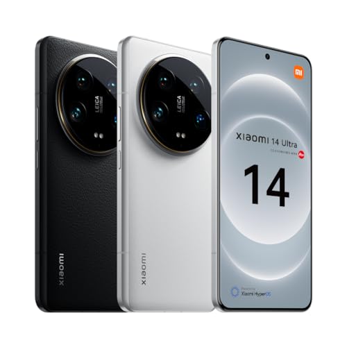 Xiaomi 14 Ultra – Smartphone de 16+512 GB, Lentes Leica Summilux, Snapdragon 8 Gen 3, Pantalla AMOLED 6.73'' 120Hz, HyperCharge 90W, Negro (Versión ES)
