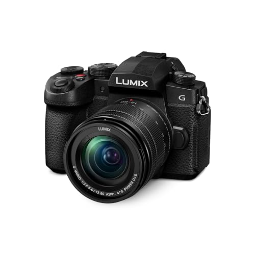 Panasonic DC-G97ME LUMIX Micro Cuatro Tercios Cámara sin Espejo con Lente H-FS12060 LUMIX G Vario de 12-60 mm, 20,3 MP, 4K 30p, LCD de Ángulo Libre, Wi-Fi, Bluetooth, Color Negro