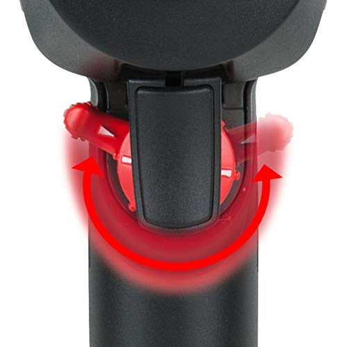 KS Tools 515.1150 1/2" Atornillador de impacto neumático de alta potencia miniMONSTER Xtremelight con 1.390 Nm