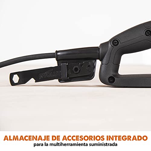 Evolution Sierra para hormigón de 255 mm R255DCT de Evolution: sin gasolina, corte de 102,5 mm, incl. hoja de diamante prémium