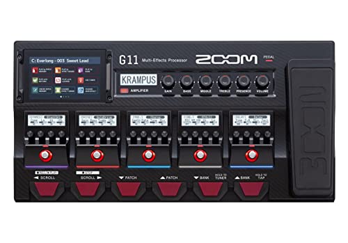 Zoom - G11 - Pedalera multiefectos, amp-simulator, interface de audio