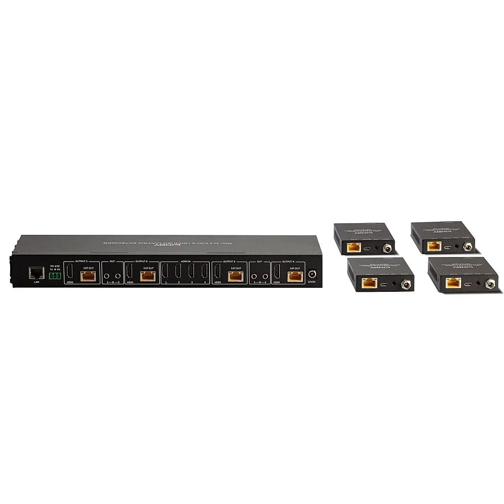 LINDY 38328 - Extender Cat.6 (4 x 4 HDMI 4K60, 70 m)