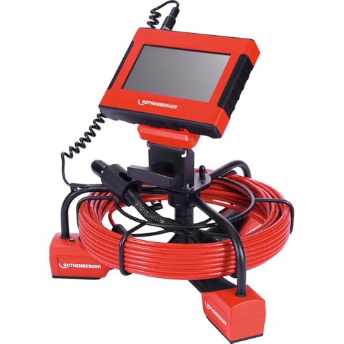 ROTHENBERGER Rocam Mini HD y 25/22 HD - Dispositivo básico AMP | 1000004131 | Módulo de localización con función telescópica para un transporte cómodo en el maletín, localización de sondas