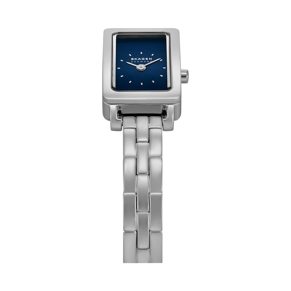 Skagen Reloj Analógico para Mujer de Cuarzo con Correa en Acero Inoxidable SKW1157SET
