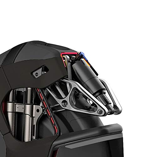 KINGSONG S18 Ciclomotor Eléctrico KS-S18, Negro, Motor 2200W, Autonomía hasta 100km, Velocidad Limitada 25km/h, Neumático Hinchable 18", Altavoz y Bluetooth, Unisex-Adult, Talla única