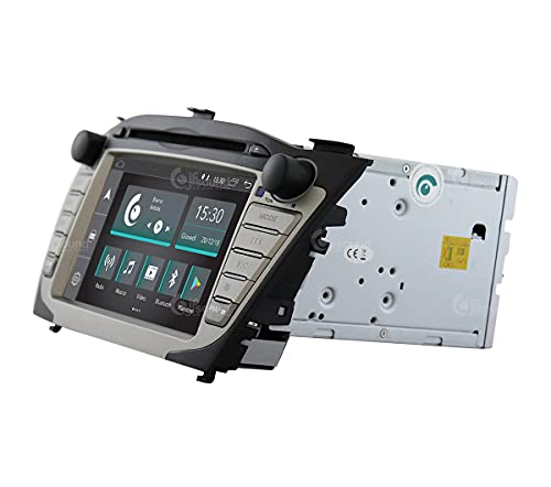 Radio de Coche para Hyundai IX35 con GPS, cámara, Amplificador y pequeña Pantalla LCD de Serie Android GPS Bluetooth WiFi USB Dab+ Touchscreen 7" 4core Carplay AndroidAuto