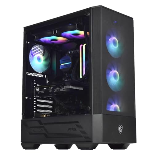 Pc Gamer Powered by Msi - RTX 4060 - R7 5700X - 16GB DDR4-1TB NVMe - CBT010-04