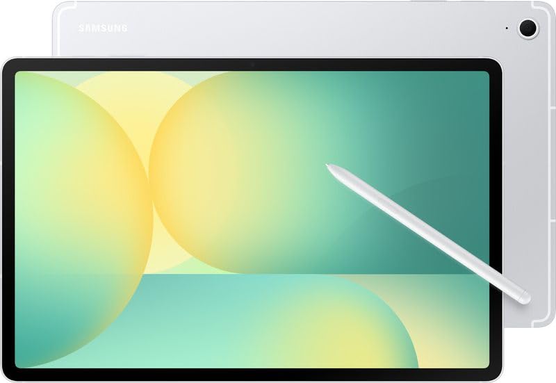 Samsung Galaxy S10 FE+ AI, Tablet Android, 256 GB de Memoria, 12 GB de RAM, Pantalla de 33,28 cm/13,1 Pulgadas, Incluye S Pen, Wi-Fi, batería de Larga duración, Color Plateado