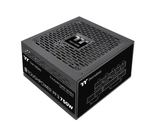 Thermaltake Toughpower PF3 0750W Gen 5 | ATX 3.0 | PCIe Gen 5 Ready | Smart Zero Fan | 80 Plus Platinum | Fully Modular