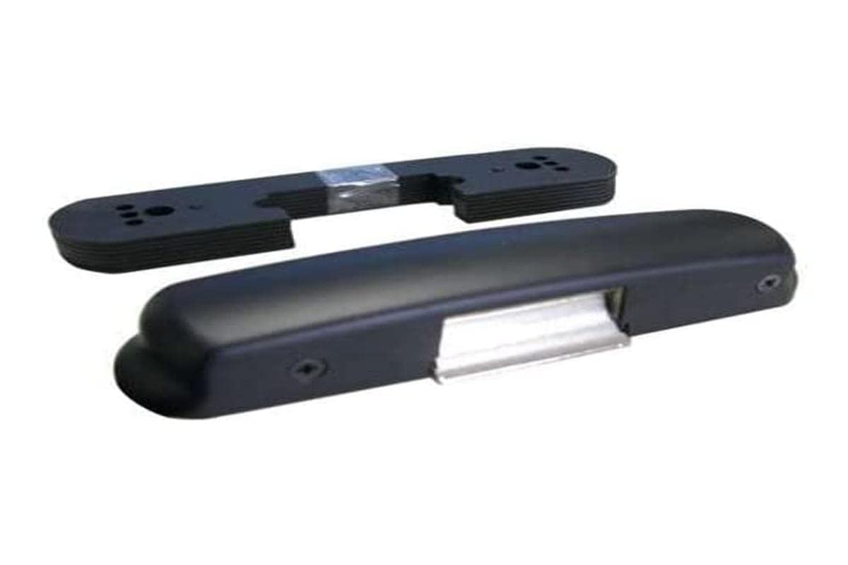 CISA 107083900 - Encuentro eléctrico para manillar antipánico, 12 V CA, negro, con antirrepetidor