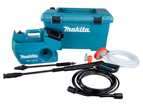 Hidrolimpiadora de agua fría 18Vx2 80bar 50L BL marca Makita
